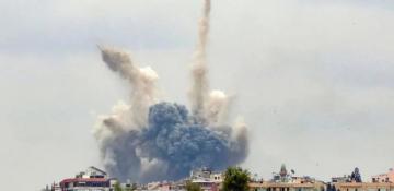 The Israeli army announced new strikes in southern Lebanon