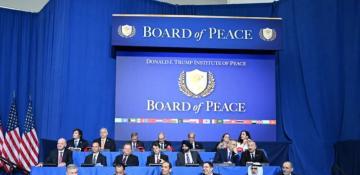 Resolution of Board of Peace adopted unanimously 