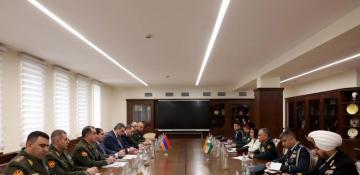 Armenia, India discuss expanding defense cooperation