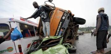 At least 14 killed in road accident in northern Cote d'Ivoire 
