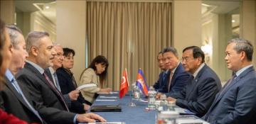 Turkish FM holds talks with Cambodia, Vietnam on US visit 
