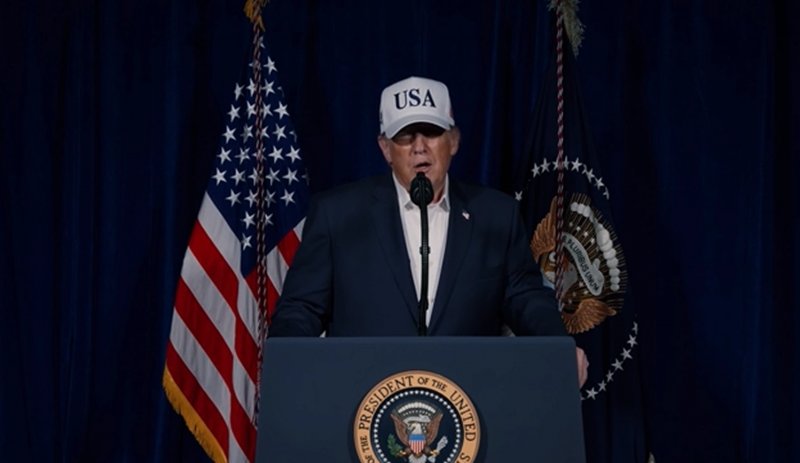 Trump confirms U.S. military campaign in Iran -  VIDEO 