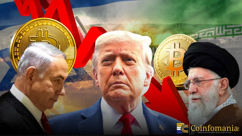 How will the  Israel-US-Iran war  reshape the  cryptocurrency market 