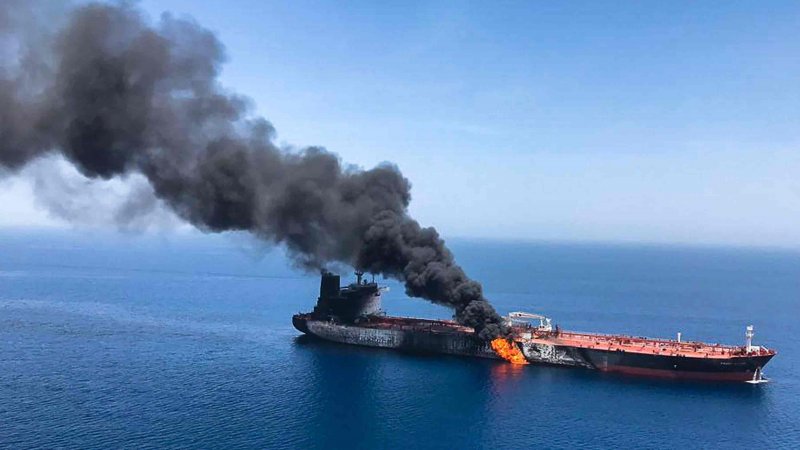 Iran hits oil tanker attacked near Oman coast 