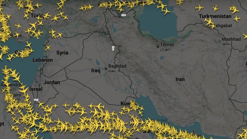 Middle East airspace closed as 1,800+ flights canceled flights