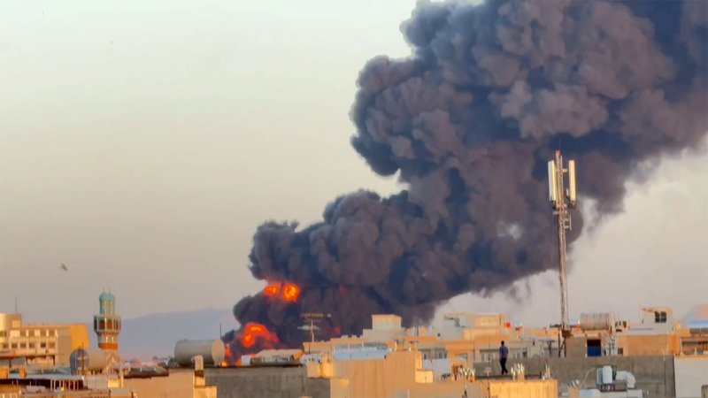 Iran's Mashhad airport targeted in airstrikes