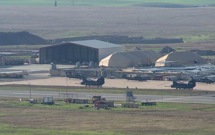 US base at Erbil airport comes under attack -  VIDEO 