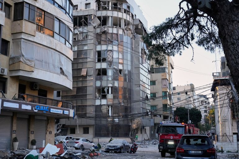 News about - Scenes of destruction in south Beirut after Israeli strikes -  PHOTOS 