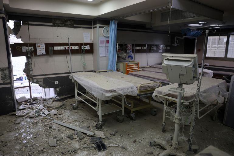 News about - Aftermath of Israeli airstrike on Tehran's Gandhi Hospital -  PHOTOS 