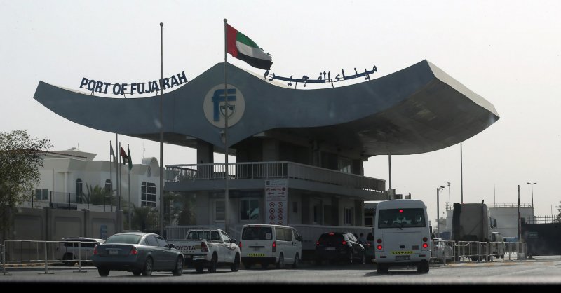 Drone debris sparks fire at UAE’s Fujairah port