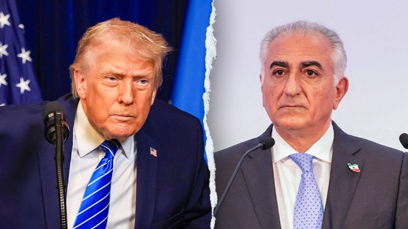 Trump downplays odds of exiled activist Pahlavi becoming Iran's next leader 