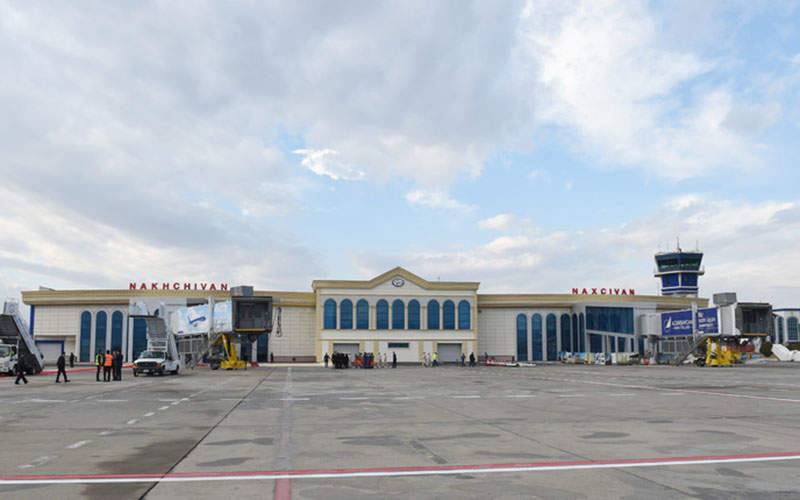  Iranian drones hit Nakhchivan Airport - VIDEO 