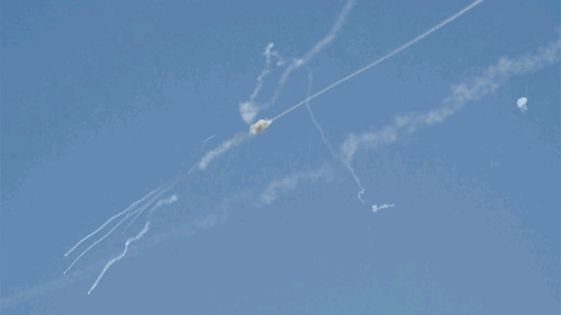 Debris from intercepted projectile injures two in Abu Dhabi