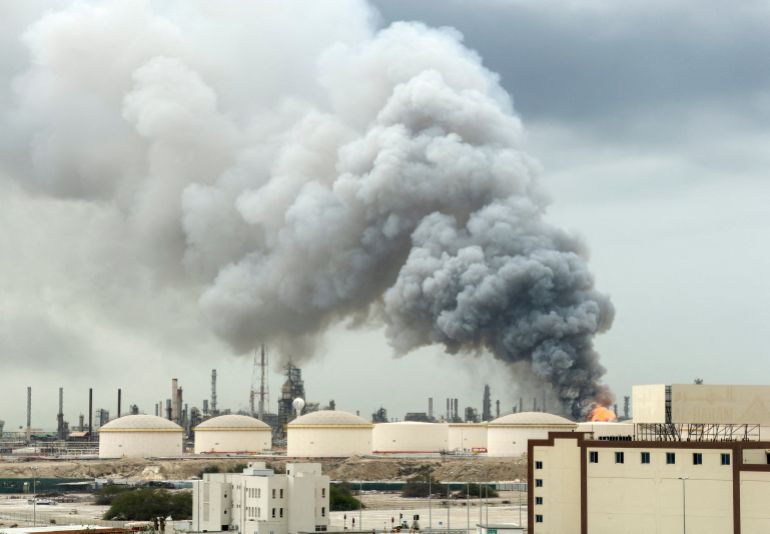 Aftermath of Iranian attack on Bahrain’s Bapco oil refinery -  PHOTOS 