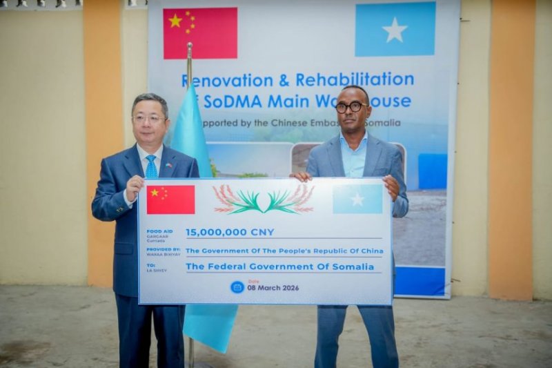 China donates 2 mln USD to help drought-hit Somalis 