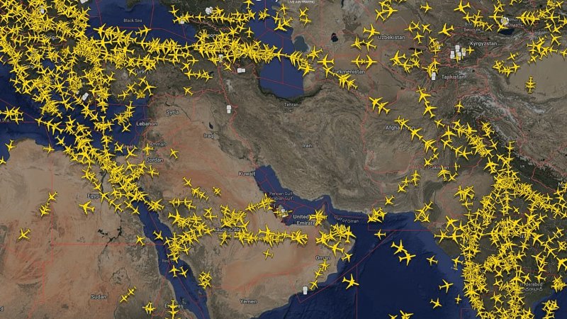 Flight disruptions hit Tel Aviv, Dubai, Riyadh, and more