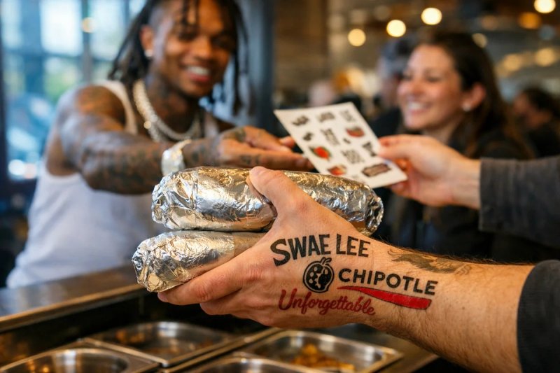 Show your tattoo at Chipotle and get a free meal