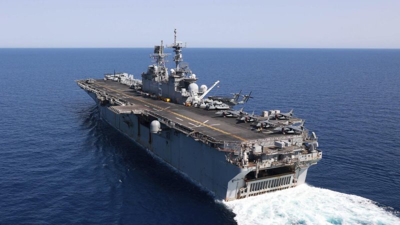 US deploys amphibious assault ship and thousands of marines to Middle East
