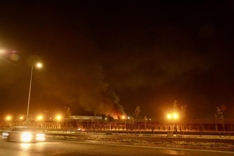 Drone strikes Royal Tulip Al-Rasheed Hotel in Baghdad -   VIDEO 