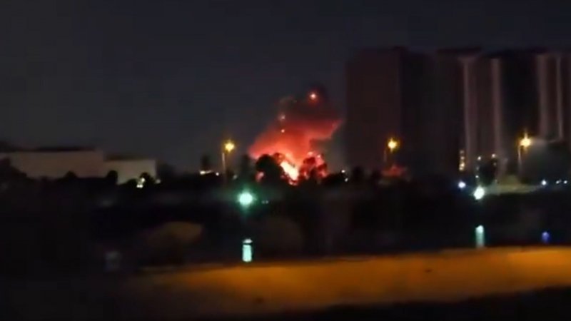 Drone crashes near US embassy in Baghdad -  VIDEO 