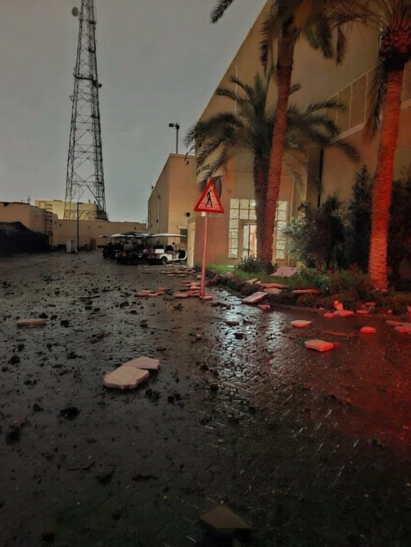 News about -  In Photos:  Aftermath of Iranian strikes on US Navy base in Bahrain