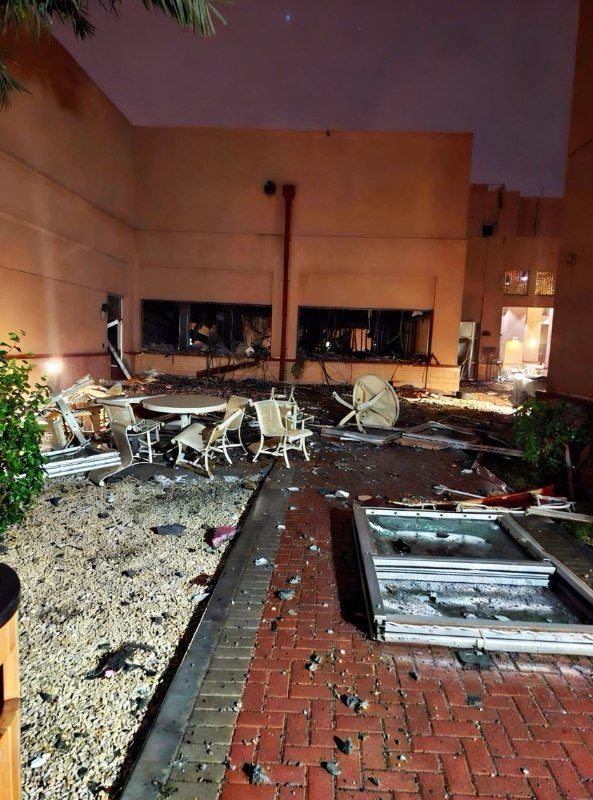 News about -  In Photos:  Aftermath of Iranian strikes on US Navy base in Bahrain