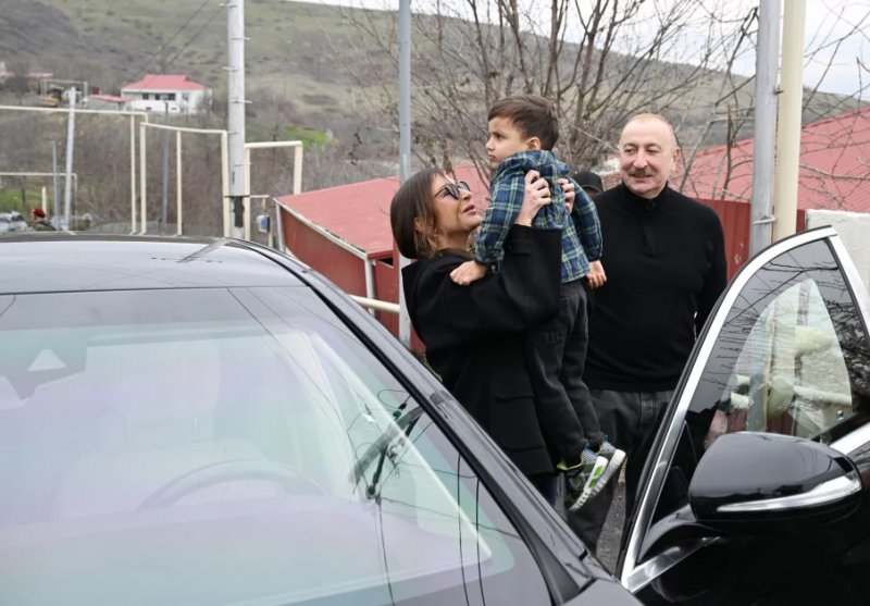 News about - President Aliyev visits Khojavend to see reconstruction progress -  PHOTO 