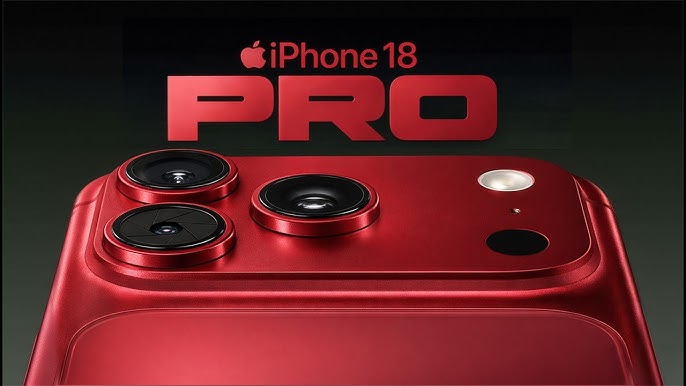 iPhone 18 Pro design revealed