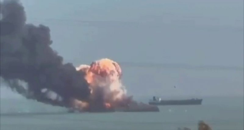 Footage released of Israeli strike on Iranian missile ships in Caspian Sea -  VIDEO 