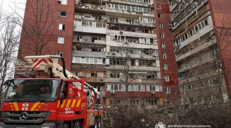 News about - 14-story building destroyed in Dnipro -  PHOTO 