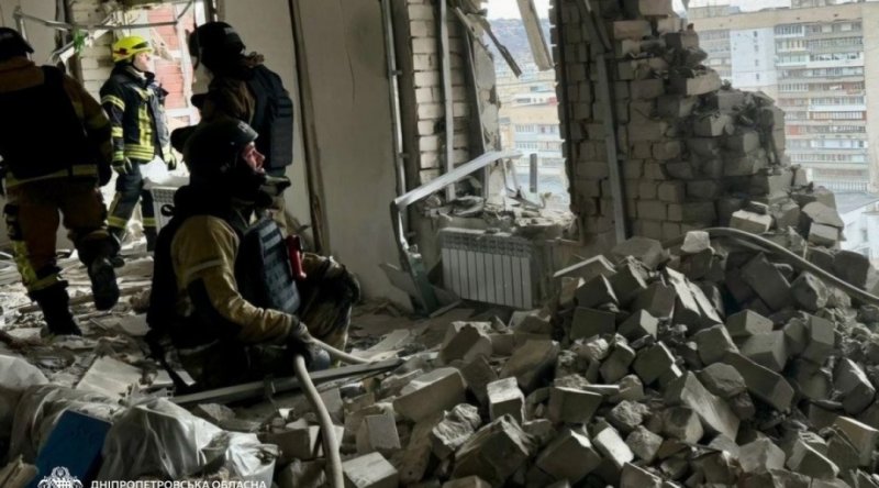 News about - 14-story building destroyed in Dnipro -  PHOTO 