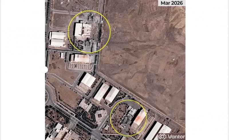 Satellite images show new damage at Iran's Natanz nuclear site
