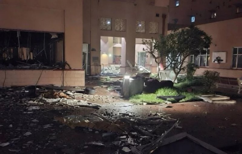  In Photos:  Aftermath of Iranian strikes on US Navy base in Bahrain