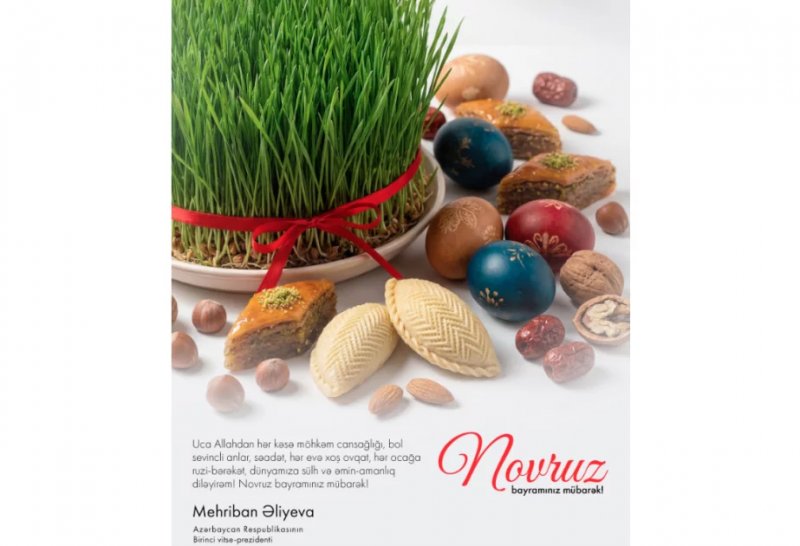 2026/03/1774025197.webp + First VP Mehriban Aliyeva makes post on Novruz holiday - PHOTO News about - First VP Mehriban Aliyeva makes post on Novruz holiday - PHOTO