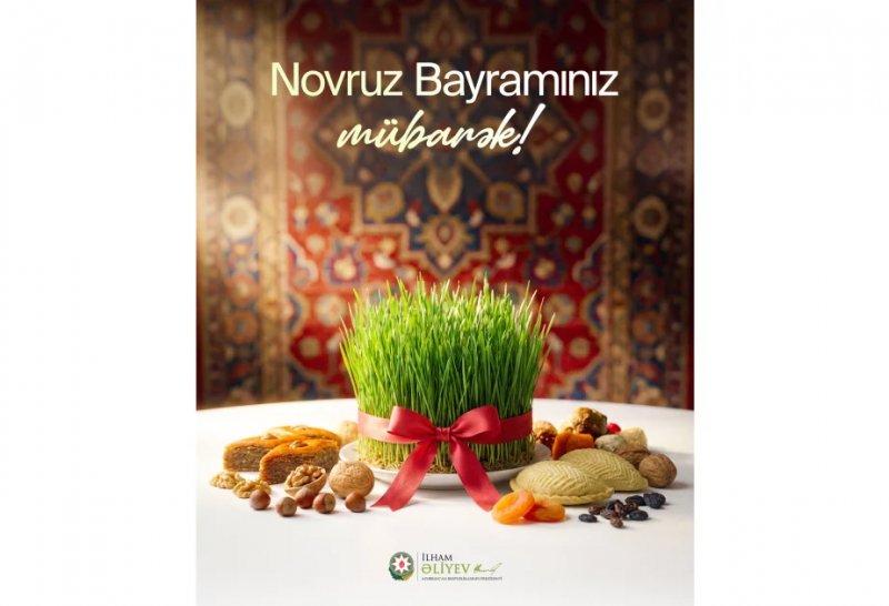 News about - President Aliyev makes Novruz holiday post on social media accounts -  PHOTO 