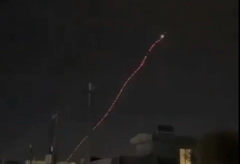  WATCH:  US C-RAM system intercepts drones over Erbil