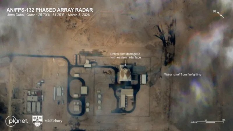 News about - Satellite   images reveal hits on US missile defense bases in Jordan, Saudi Arabia, and UAE