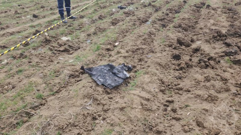 News about - Remnants of drone that fell near school in Azerbaijan's Nakhchivan –  PHOTOS 