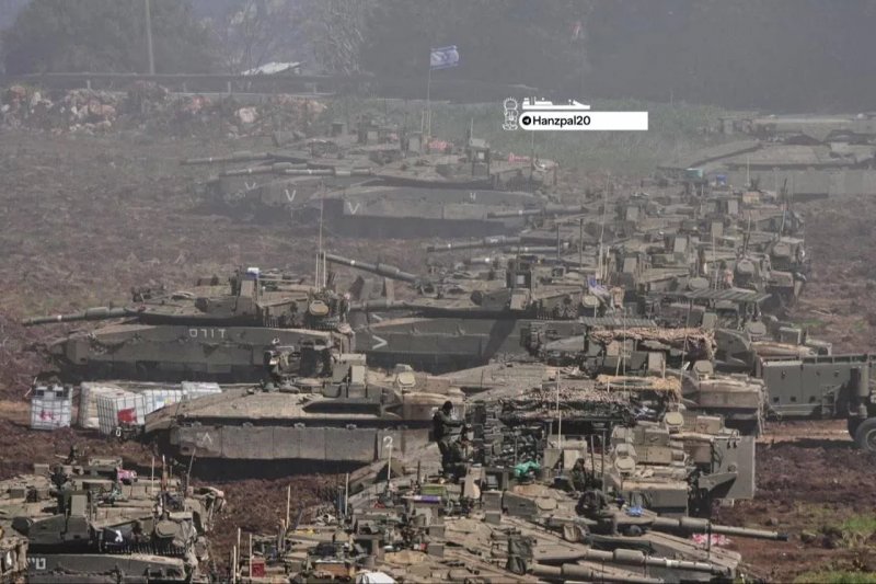 BREAKING:  Israel deploys tanks on Lebanon frontier  - PHOTOS 
