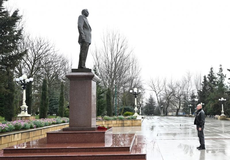 News about - President Aliyev on visit to Shamakhi -  PHOTOS 