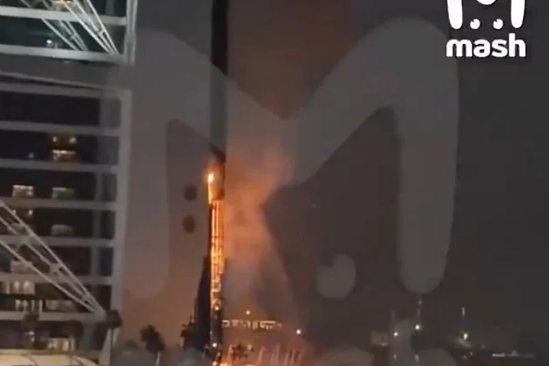 This is how Iran struck a famous hotel in Dubai –  VIDEO 