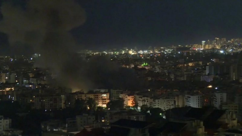  NOW: Israel is bombing Beirut