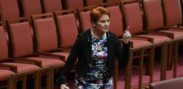 Pauline Hanson rebuked for inflammatory Muslim comments
