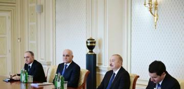 President Aliyev meets Russian Deputy PM to discuss regional cooperation 