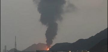  Watch: Fire still burning at UAE's Fujairah oil depot from drone debris