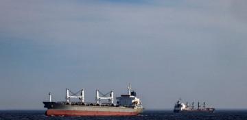 Russian drone hits cargo ship near Ukraine port