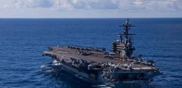  US carrier USS Gerald R. Ford enters Red Sea -  VIDEO  