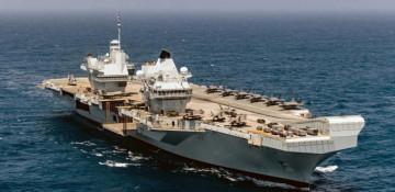 British aircraft carrier put on increased state of readiness 