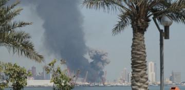 Iran says attack launched on US base in Bahrain