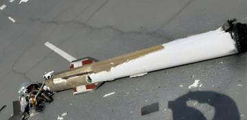 Debris from interception in Dubai kills foreign resident - IMAGE
